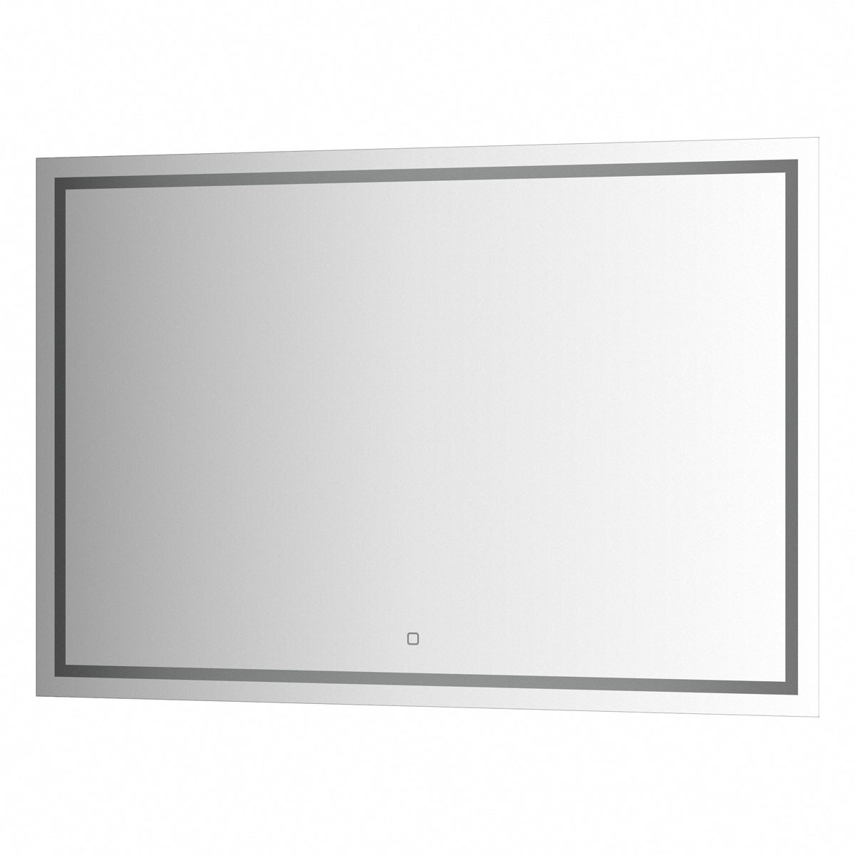 Зеркало Evoform со встроенным LED-светильником 35,5 W 120х80 см Сенсорный выключатель зеркало evoform со встроенным led светильником 29 5 w 100х70 см сенсорный выключатель