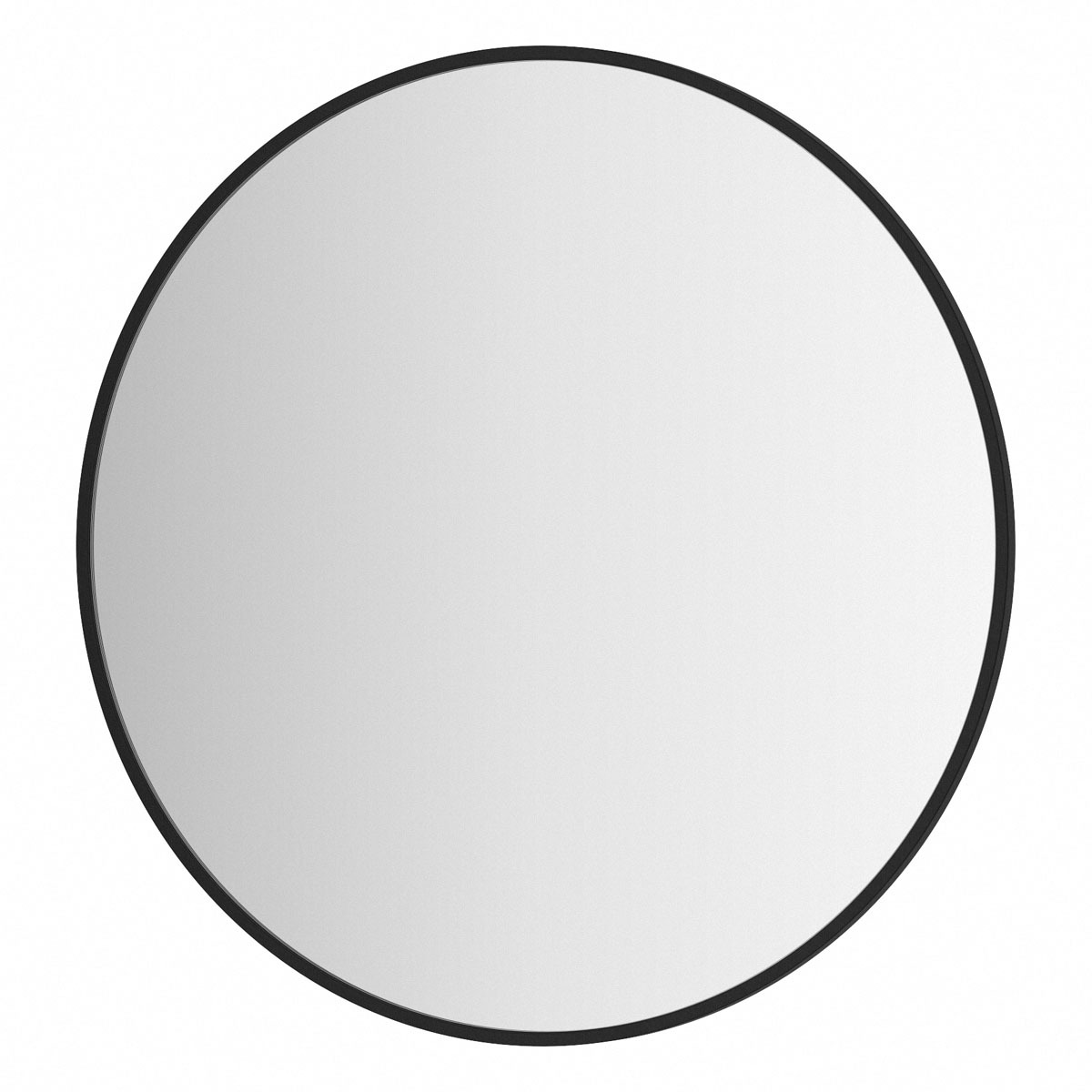 Зеркало Evoform в раме Ø60 см Черный цвет держатель для фото в раме 40x60 см цвет черный