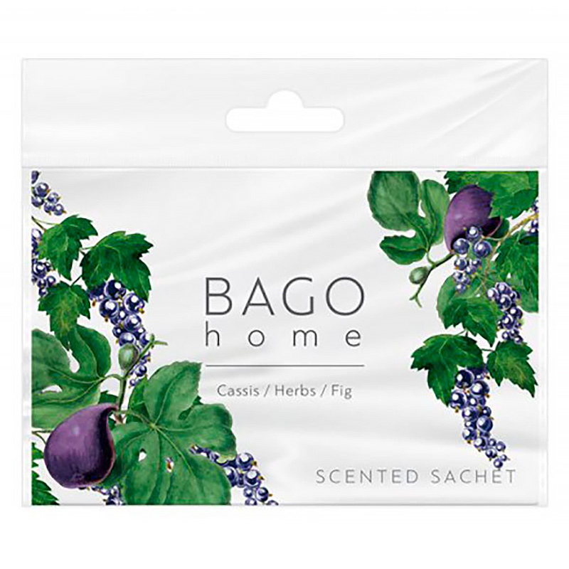 Саше ароматическое BAGO home для дома Зеленый инжир саше ароматическое bago home акварель белый жасмин