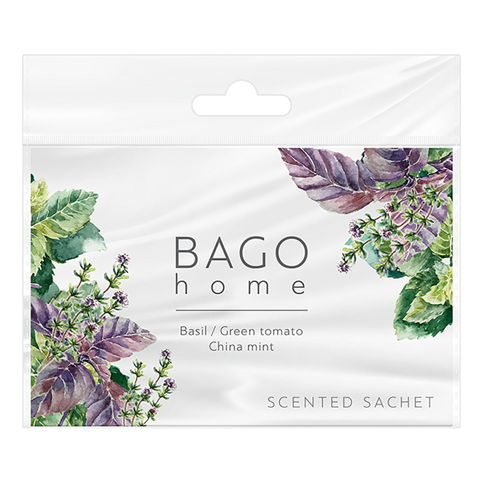 Саше ароматическое BAGO home для дома Мята и базилик саше ароматическое midzumi новое откровение 1 мешочек в коробочке 13 гр