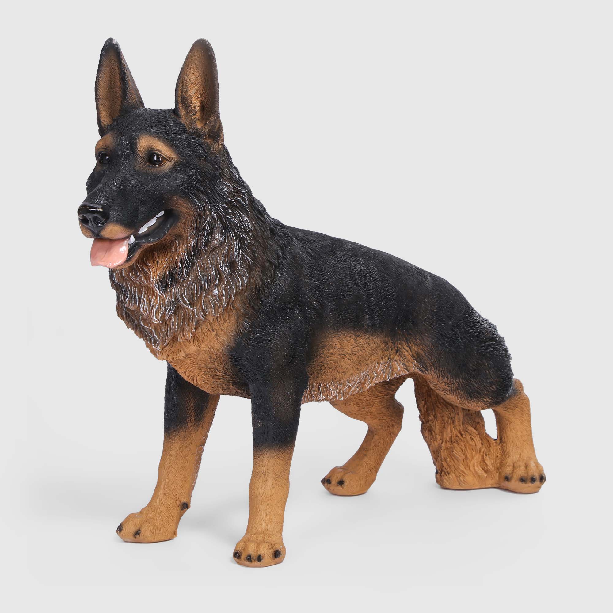 Декоративная фигура Тпк полиформ Собака овчарка стоит Н-55см,L-65см,В-20см