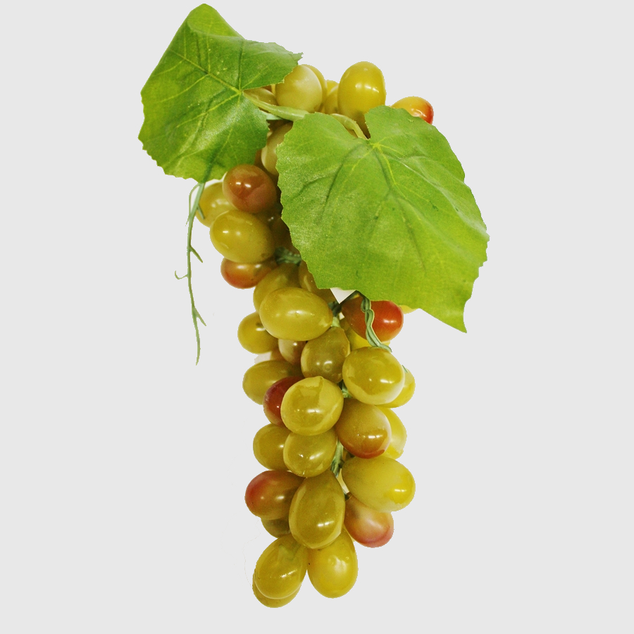 Гроздь винограда Конэко-О искусственная, 90 ягод, зеленая гроздь винограда конэко о искусственная 90 ягод фиолетовая