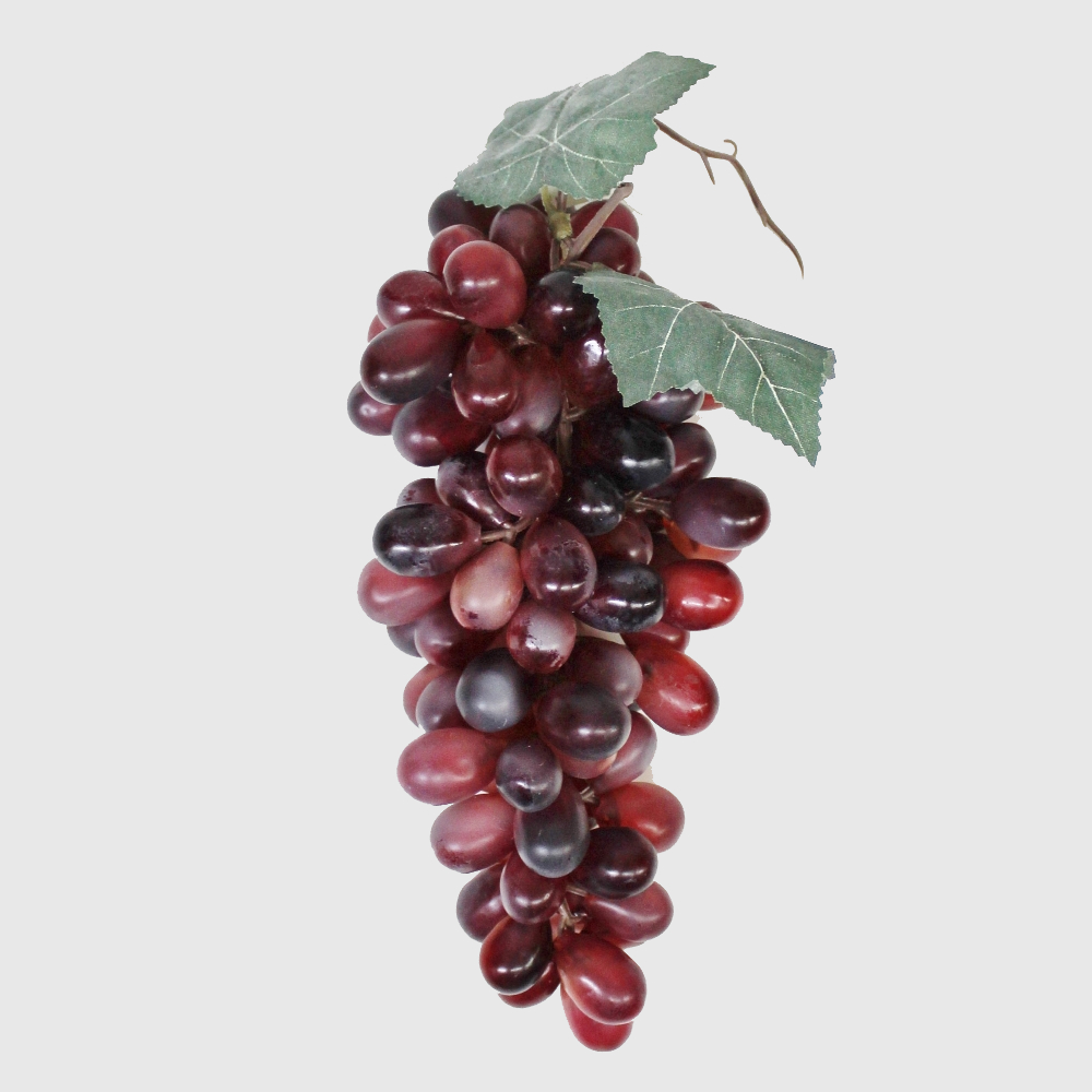 Гроздь винограда Конэко-О искусственная, 90 ягод, разноцветная гроздь винограда конэко о искусственная 90 ягод фиолетовая