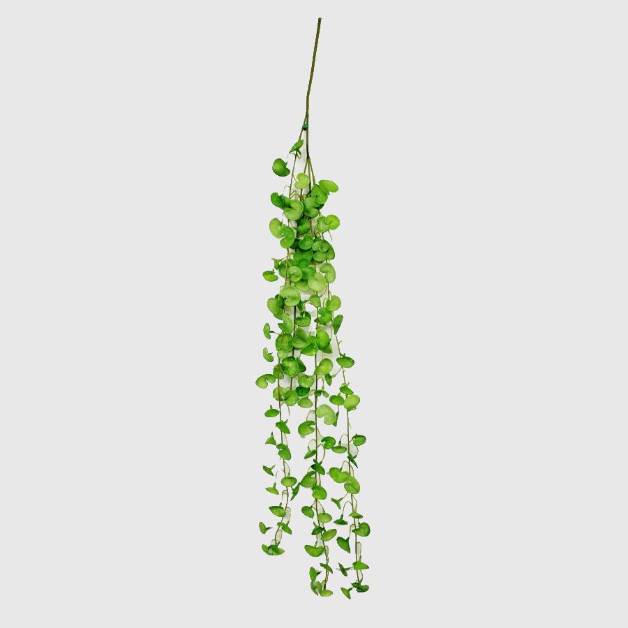 Церопегия Конэко-О ампельная искусственная с листьями из латекса 90 см герань ампельная конэко о 124 см