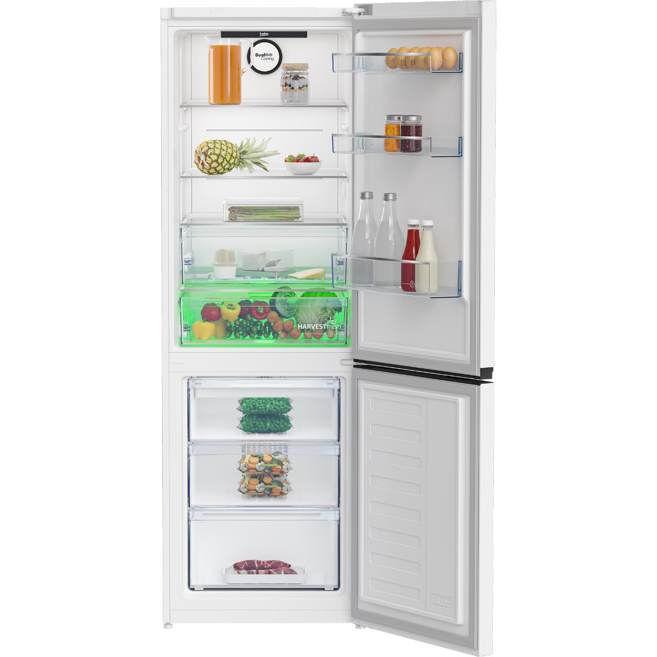 Холодильник BEKO B3DRCNK362HW, цвет белый - фото 3