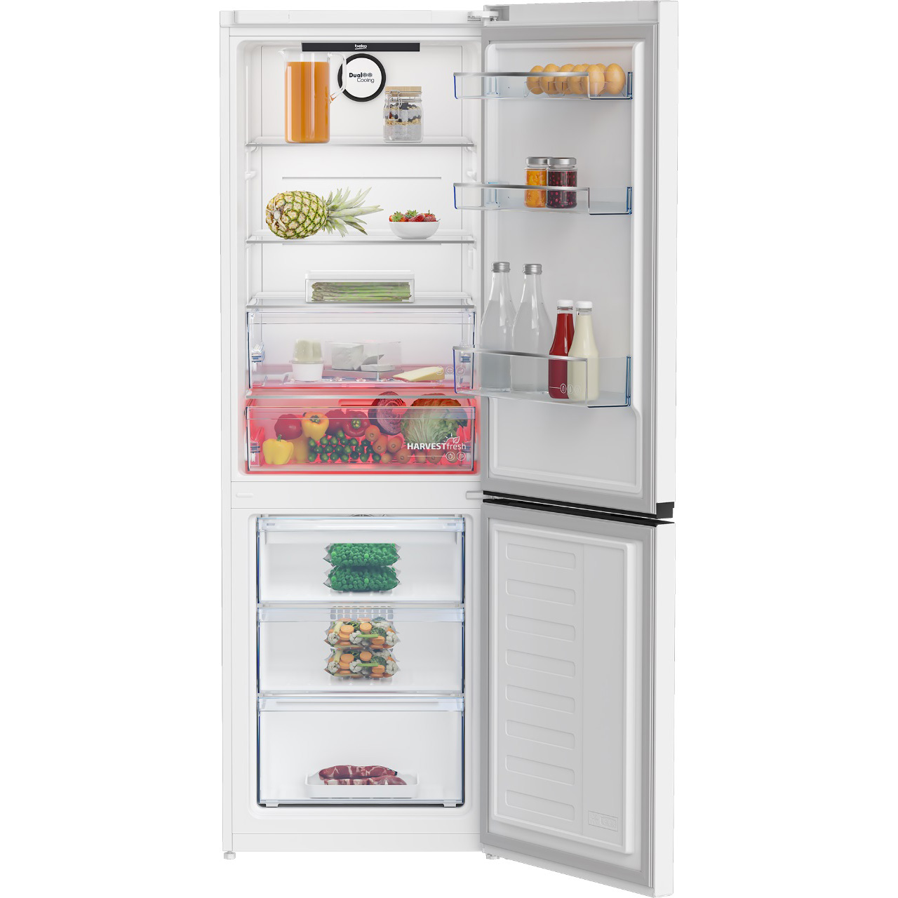 Холодильник BEKO B3DRCNK362HW, цвет белый - фото 4