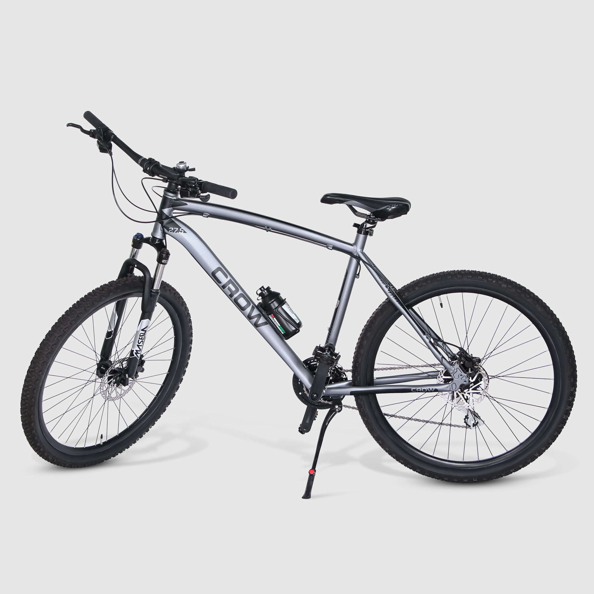 Велосипед Casadei MTB 27.5 Crow для взрослых, серый - фото 1
