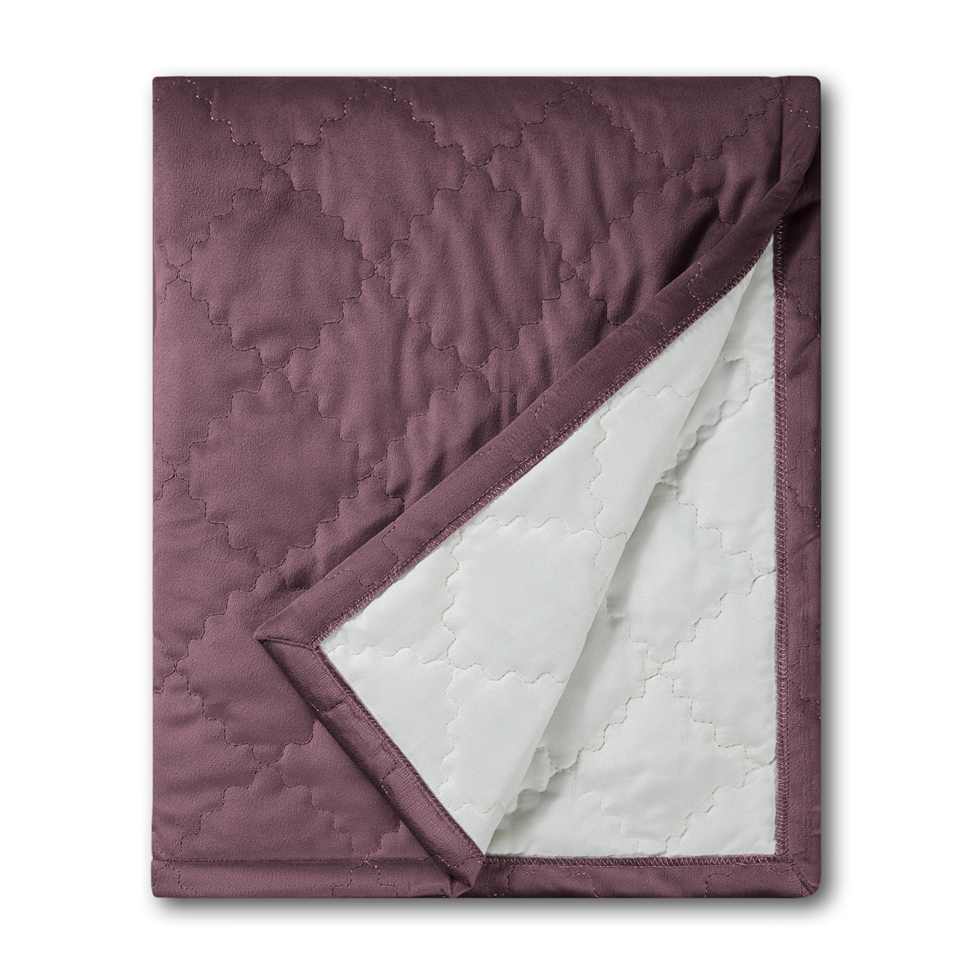 Покрывало Estia Вилен фиолетовое 240х260 см, цвет фиолетовый - фото 3