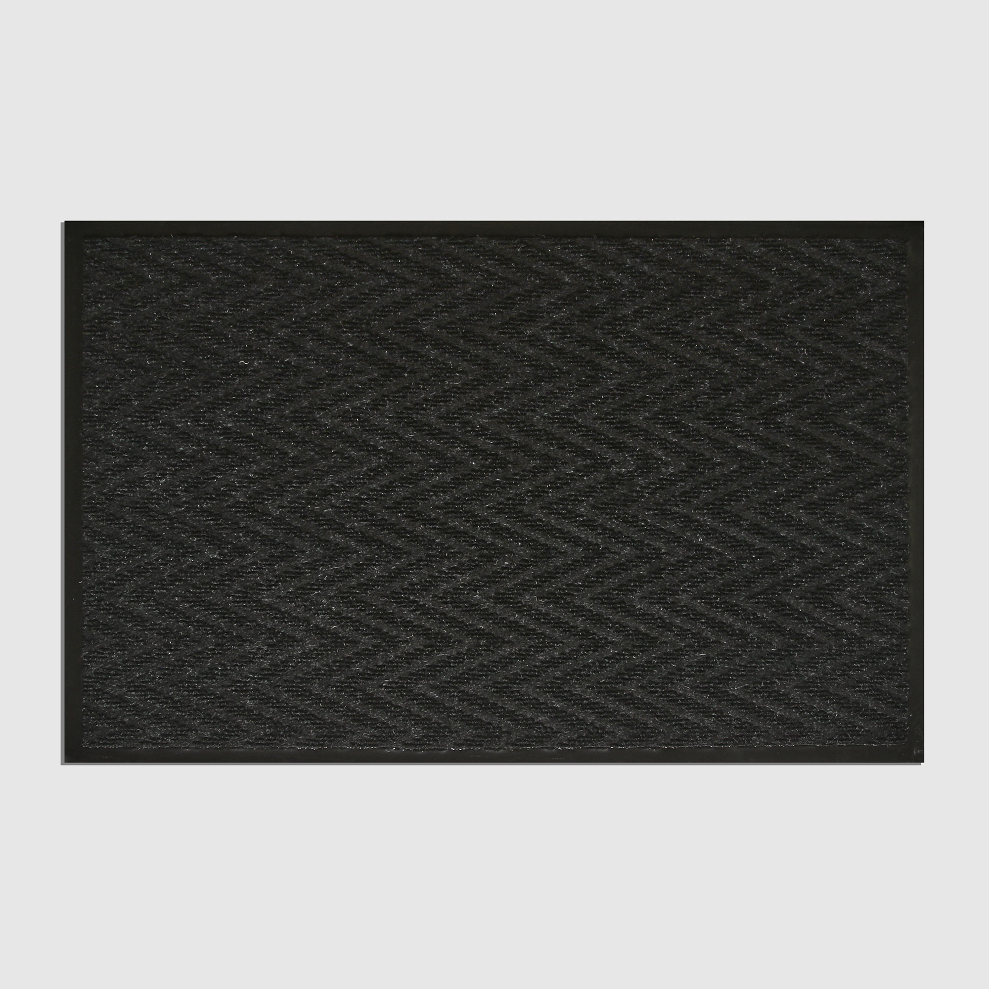 Коврик придверный X Y Carpet темно-серый 50х80 см коврик придверный x y carpet hp10 коричневый 50х80