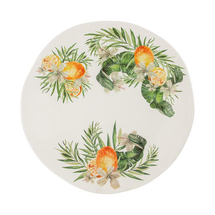 Тарелка Home and Style Sicilia обеденная 29 см опорная тарелка для быстросъемных абразивных дисков abraforce