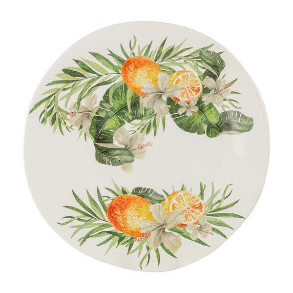 Тарелка Home and Style Sicilia салатная 22 см опорная тарелка для быстросъемных абразивных дисков abraforce