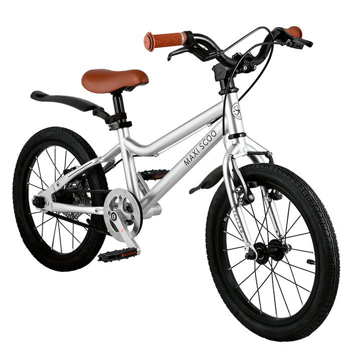 Велосипед детский Maxiscoo Stellar 16 дюймов серебро - фото 2