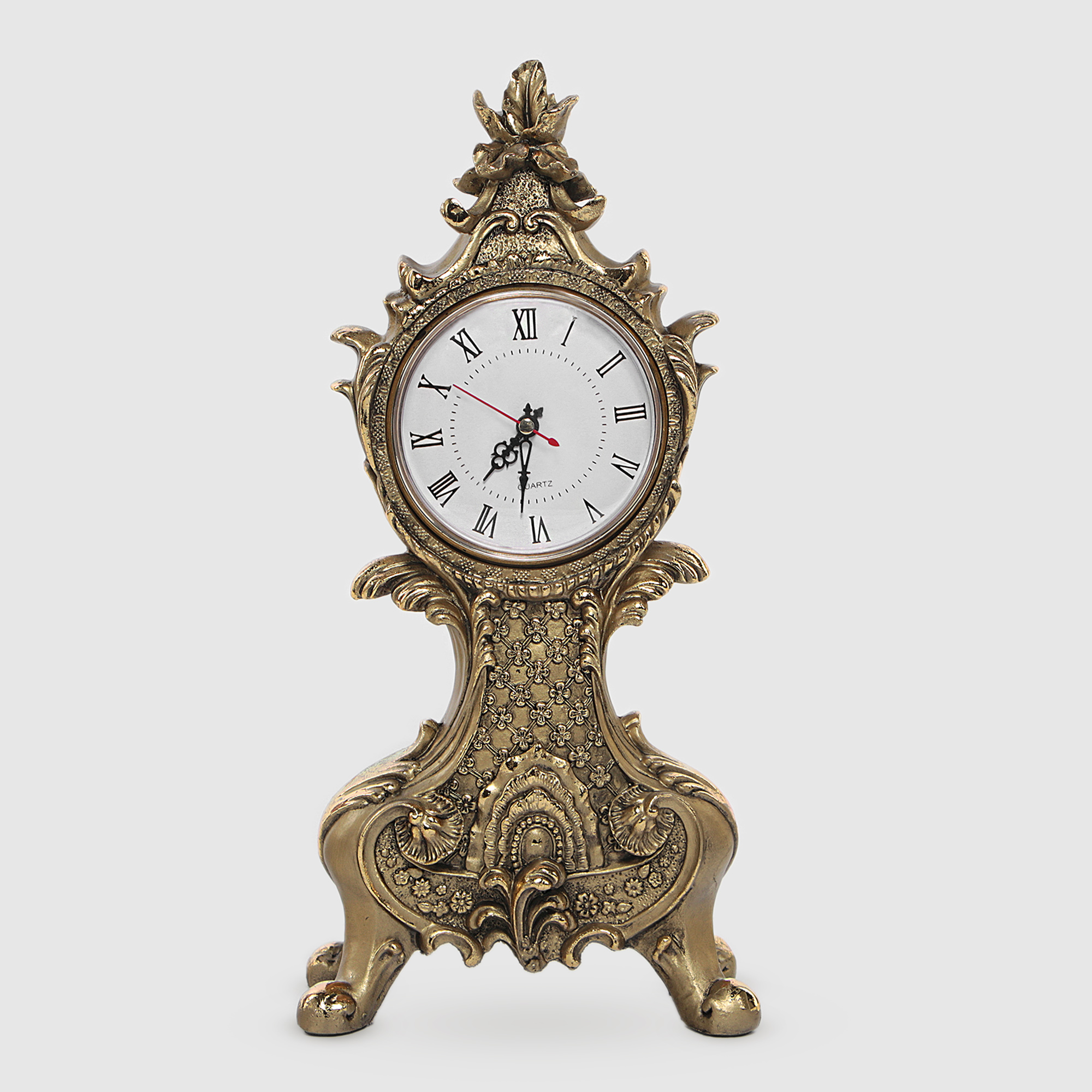 Часы настольные Тпк полиформ Классика Н-32 см бронза часы настенные классика плавный ход d 28 см