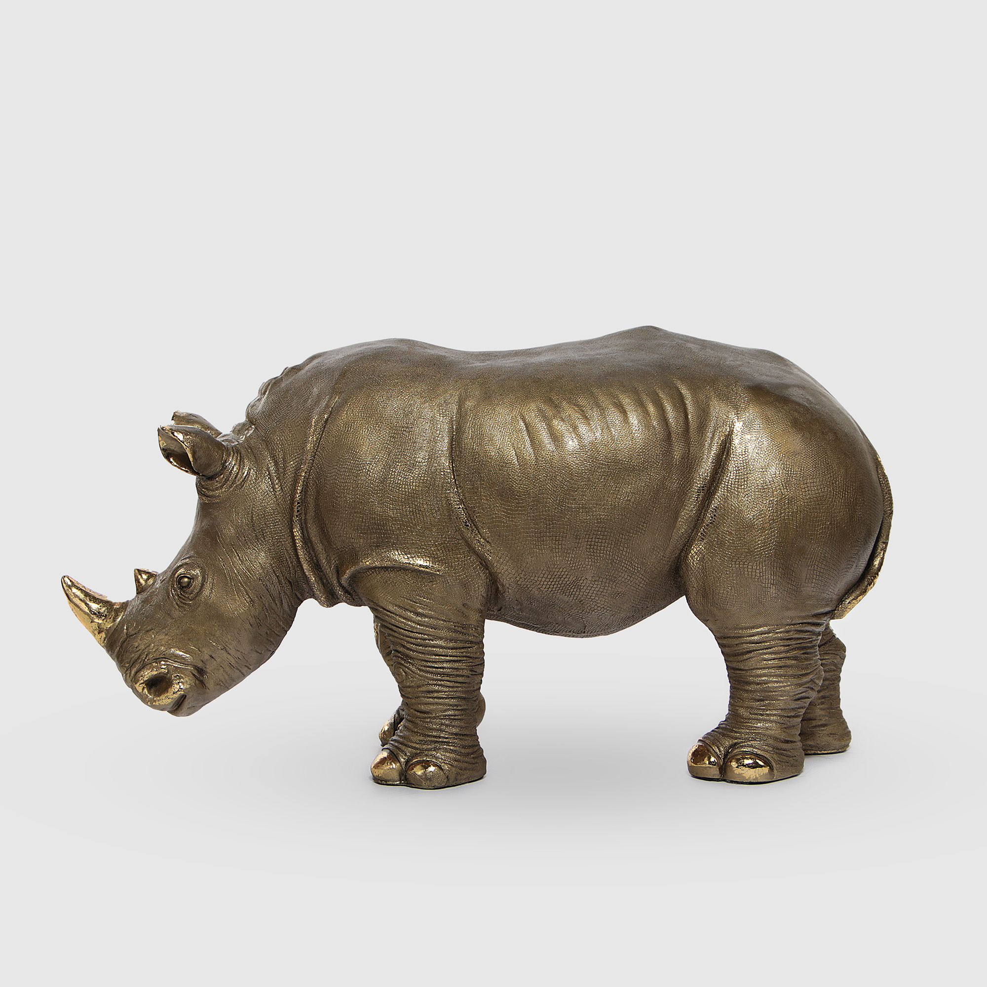Фигура декоративная Тпк полиформ Носорог Н-36 см  L-70 см фигура декоративная тпк полиформ носорог н 36 см l 70 см