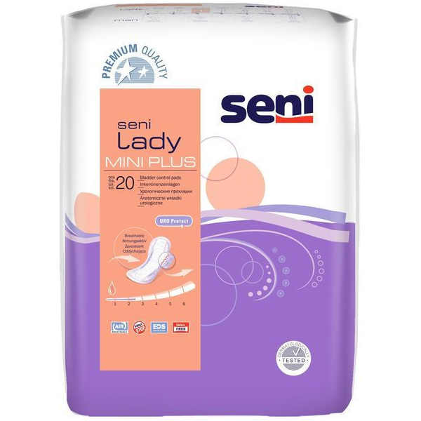 Прокладки урологические Seni Lady Mini plus, 20 шт
