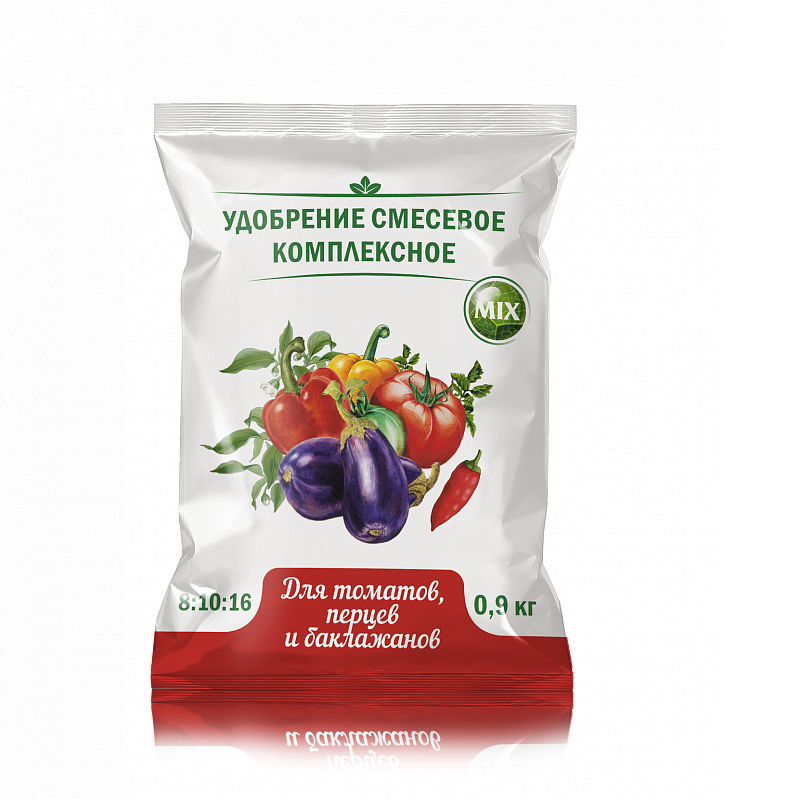 Удобрение Нов-Агро для томатов, перцев и баклажан 0.9кг
