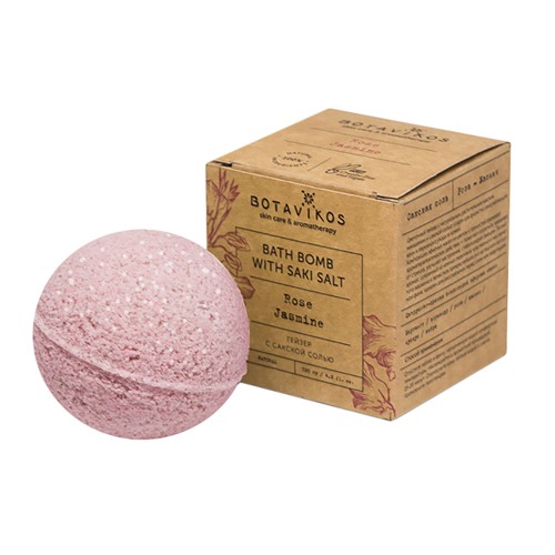 Гейзер для ванны Botavikos Роза-жасмин ароматическая смесь натуральная для бани ванны роза 100мл