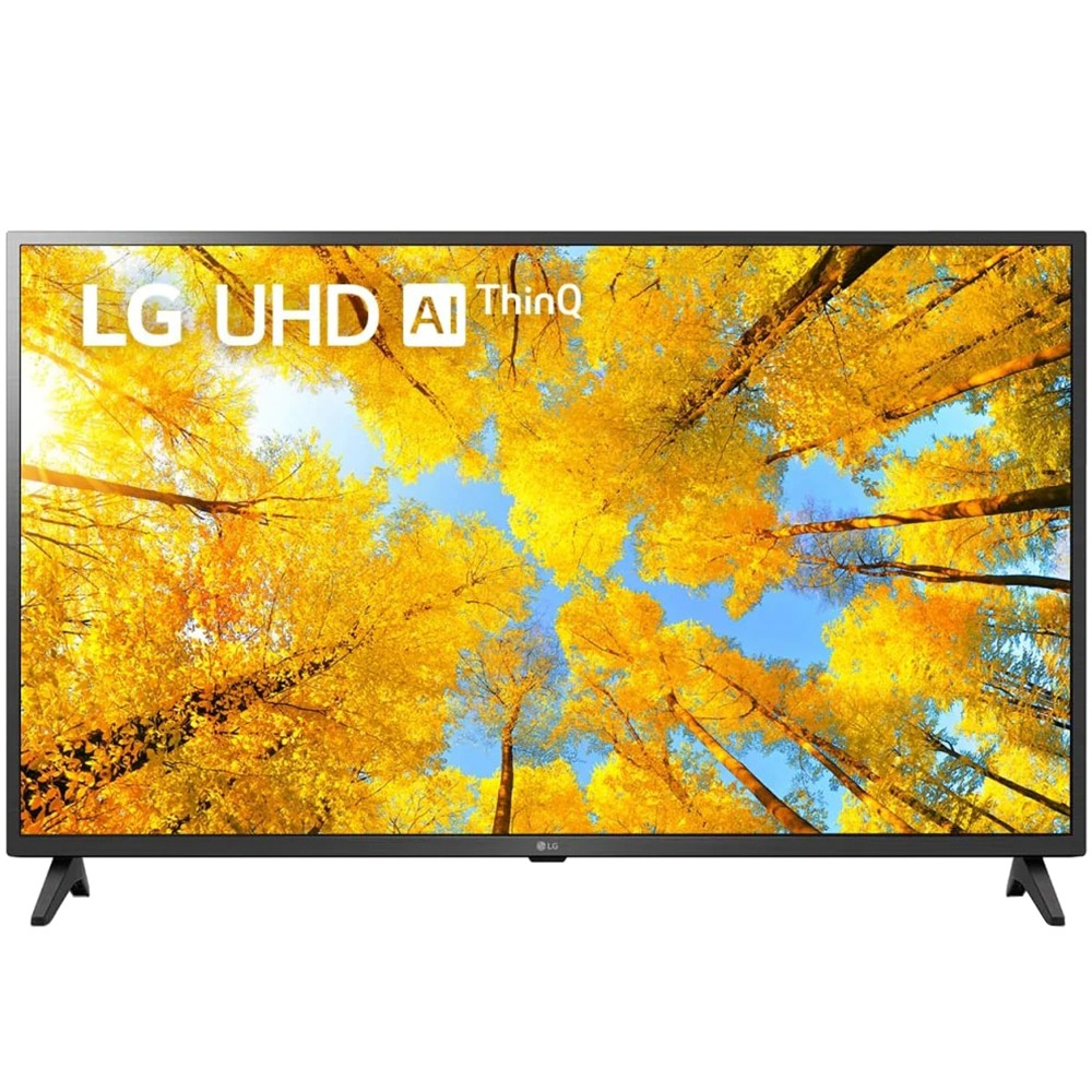 Телевизор LG 43UQ75006LF 2022, цвет черный - фото 1