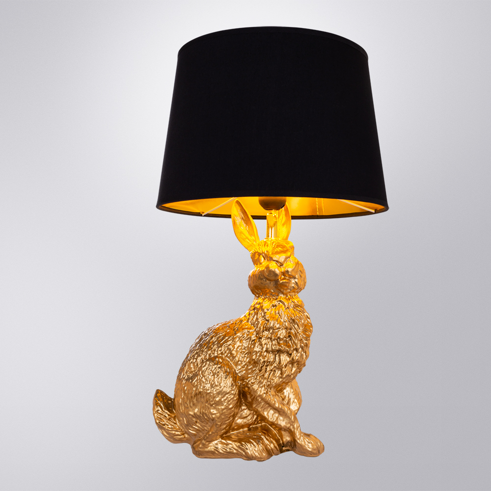 Лампа настольная Arte Lamp IZAR A4015LT-1GO, цвет золотистый - фото 2