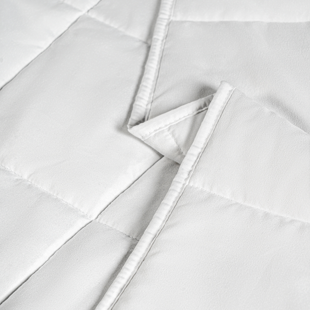 Одеяло утяжелённое Medsleep Дефорте белое 140х200 см, цвет белый - фото 4