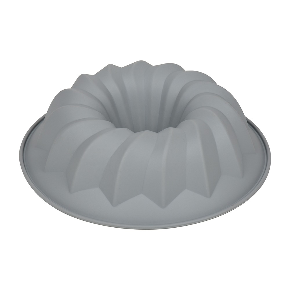 Форма силиконовая Marmiton Basic кекс с отверстием 21x5,5 см, цвет серый - фото 2