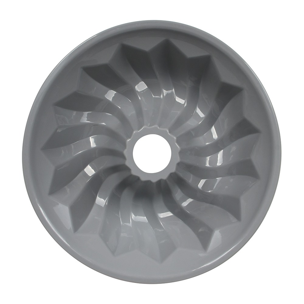 Форма силиконовая Marmiton Basic кекс с отверстием 21x5,5 см, цвет серый - фото 4