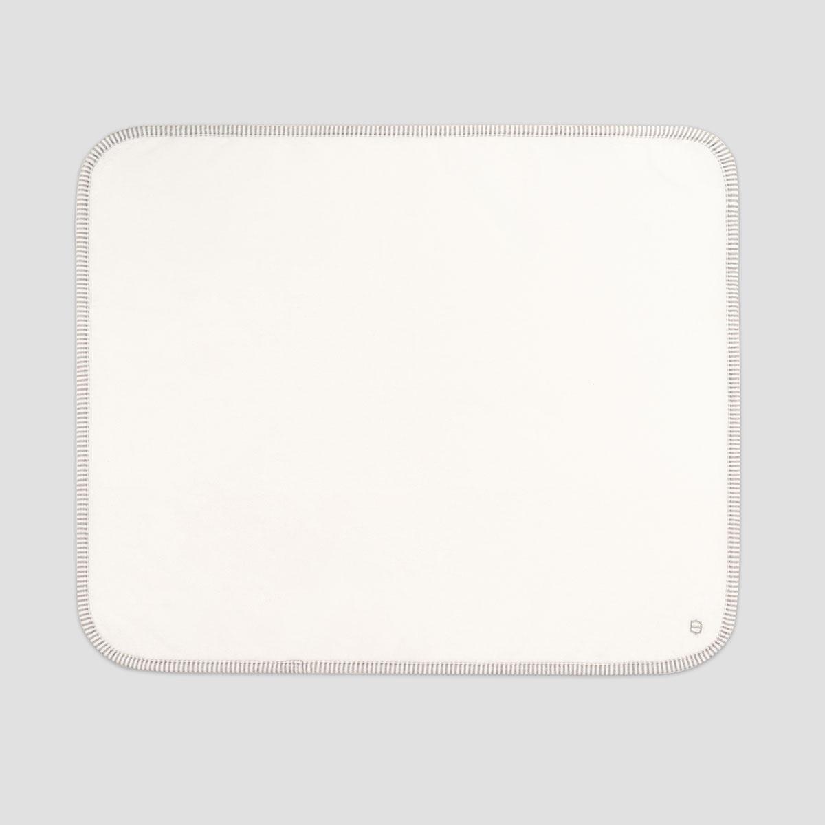 Плед с игрушкой Togas Зайка белый с серым 75х90 см, цвет серый - фото 2