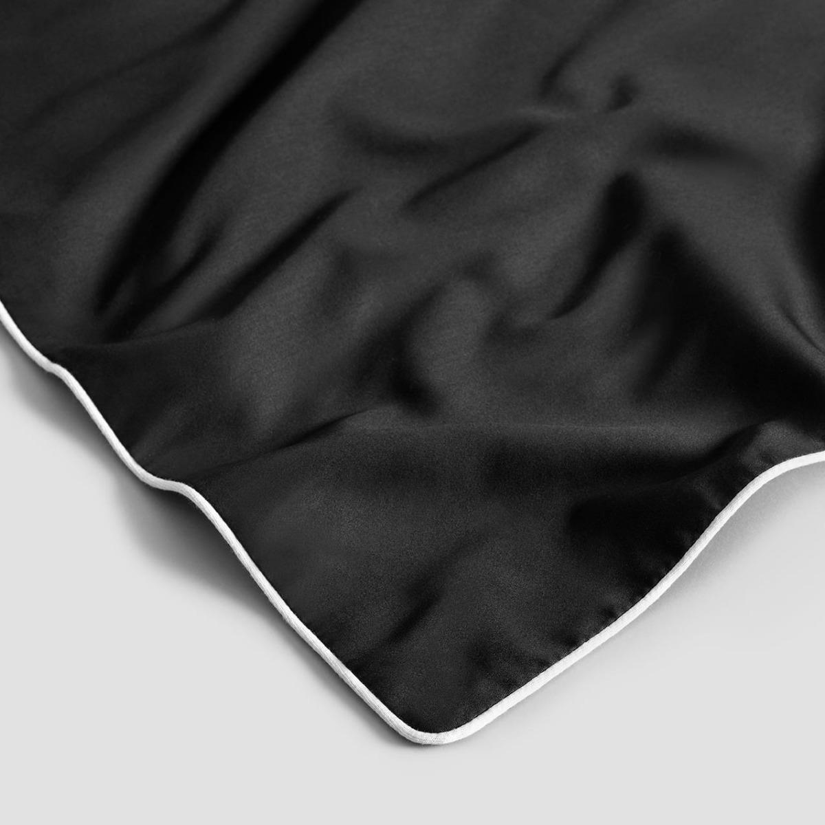 Комплект постельного белья Togas Клэрити чёрный с белым Евро, цвет белый, размер Евро - фото 7