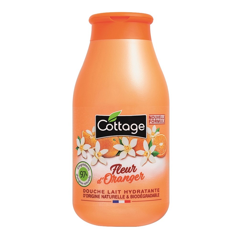Молочко для душа Cottage цветок апельсин 250 мл мицеллярное молочко для снятия макияжа 150мл 14