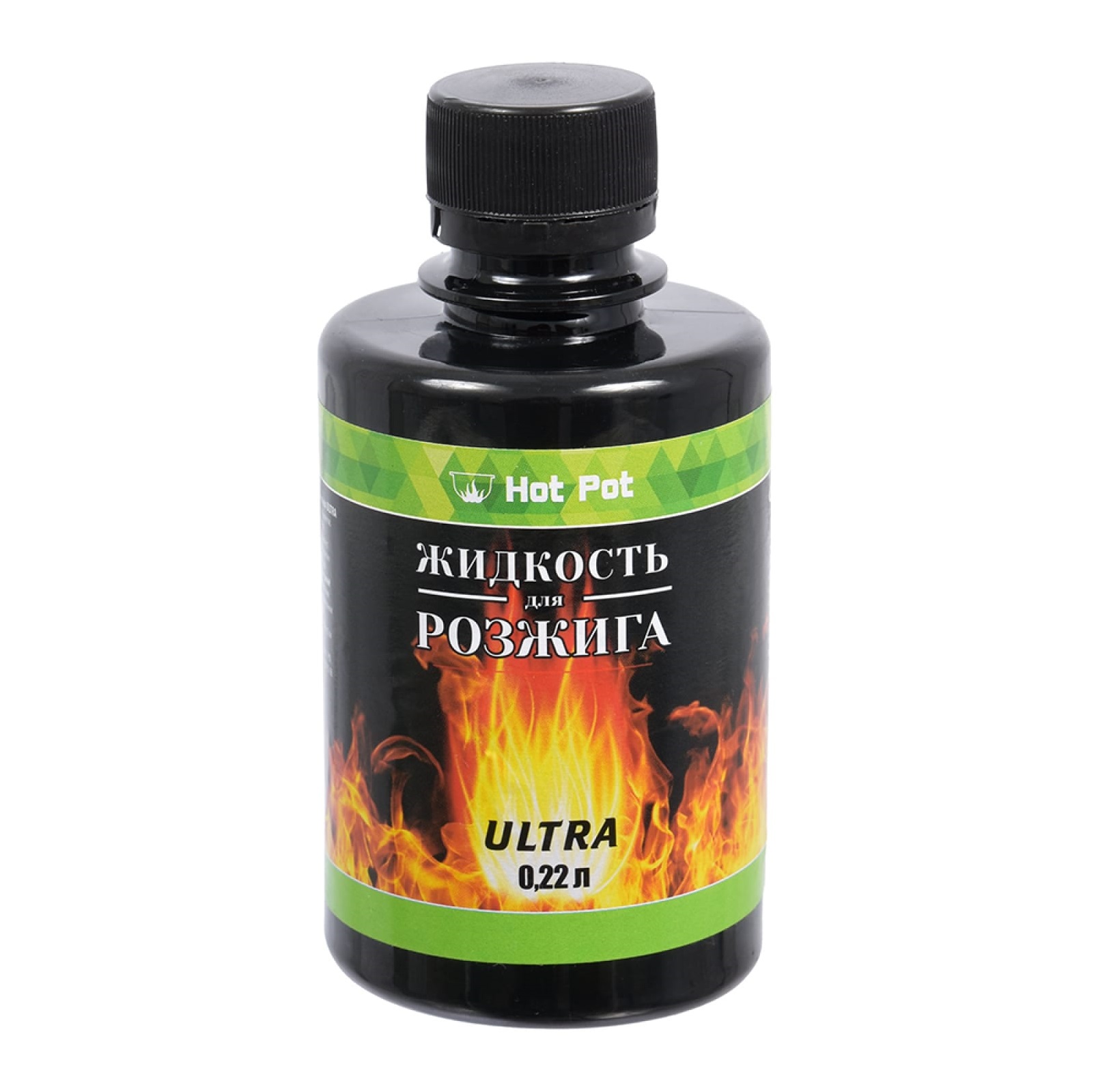 Жидкость для розжига 0,22 л углеводородная Hot Pot ULTRA жидкость для розжига hot pot ultra углеводородная 1 л 61384