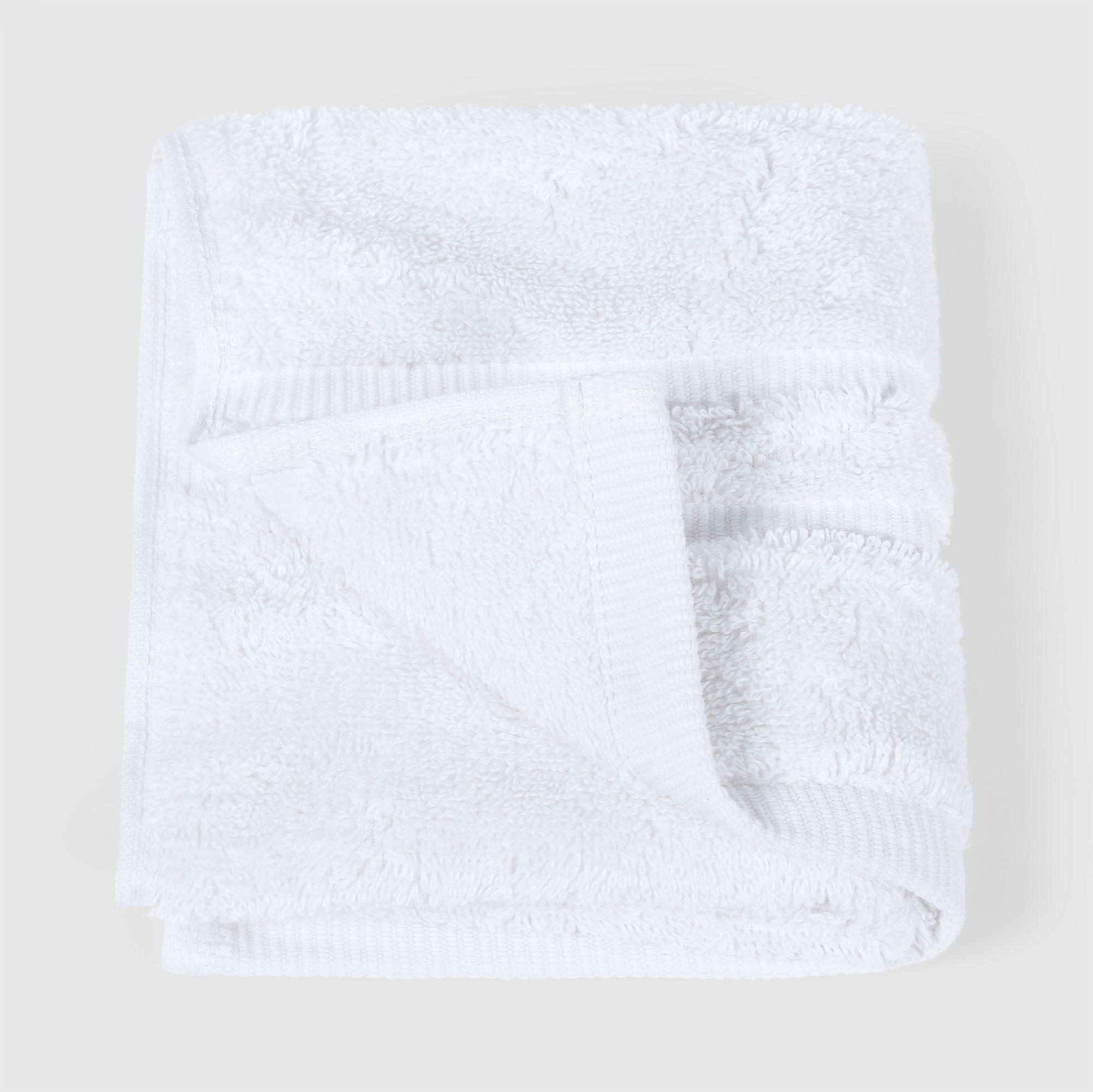 цена Полотенце Maisonette Micro Touch белое 30х50 см