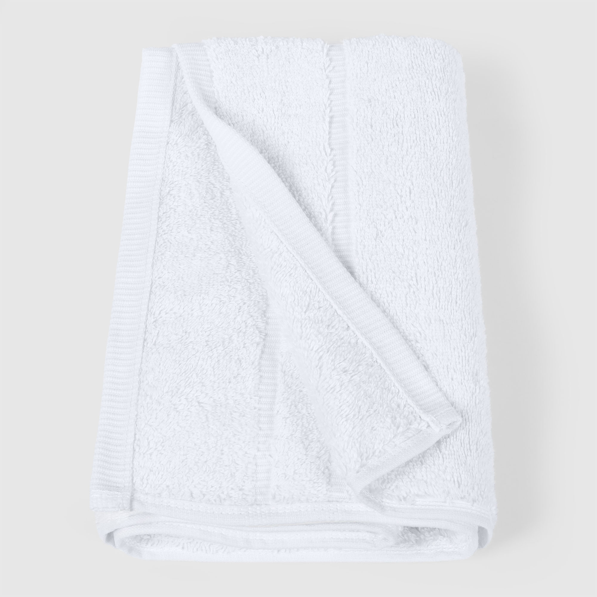 Полотенце Maisonette Micro Touch белое 50х100 см пляжное полотенце maisonette tinos белое с салатовым и синим 75х150 см