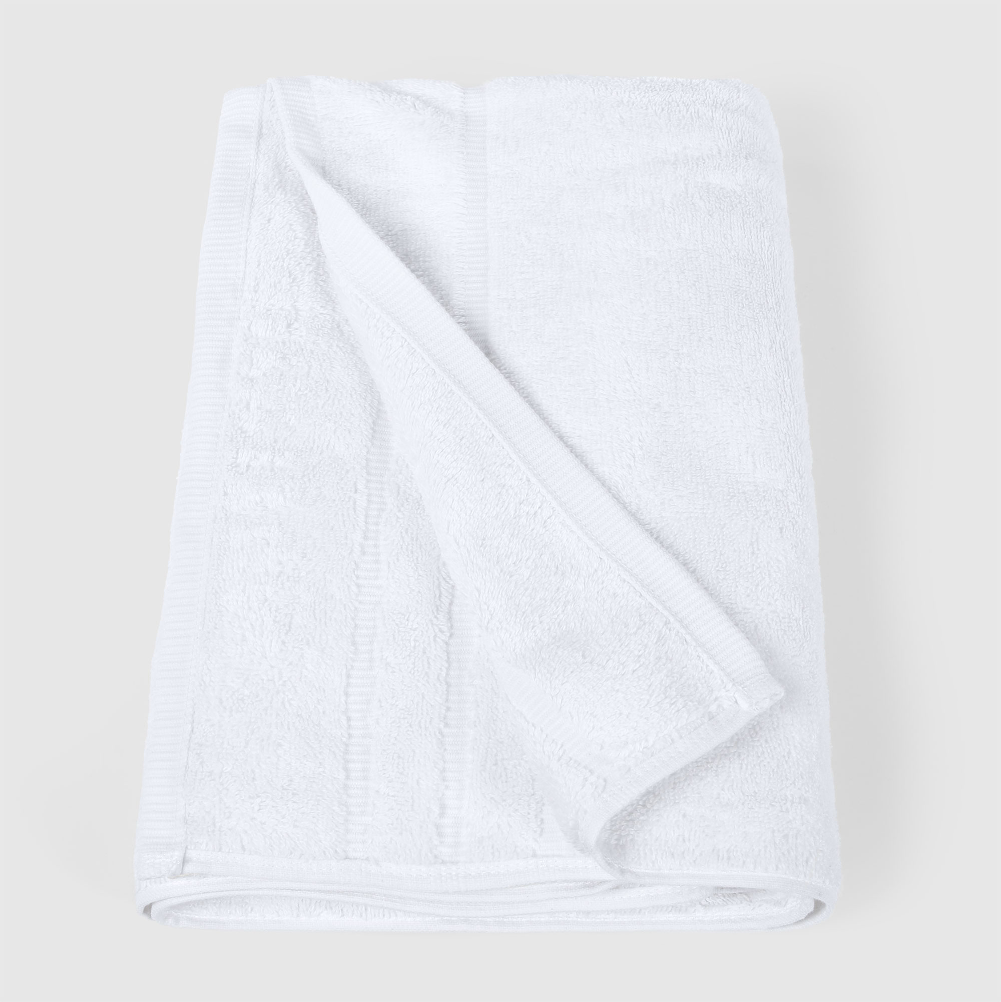 Полотенце Maisonette Micro Touch белое 70х140 см пляжное полотенце maisonette tinos белое с салатовым и синим 75х150 см