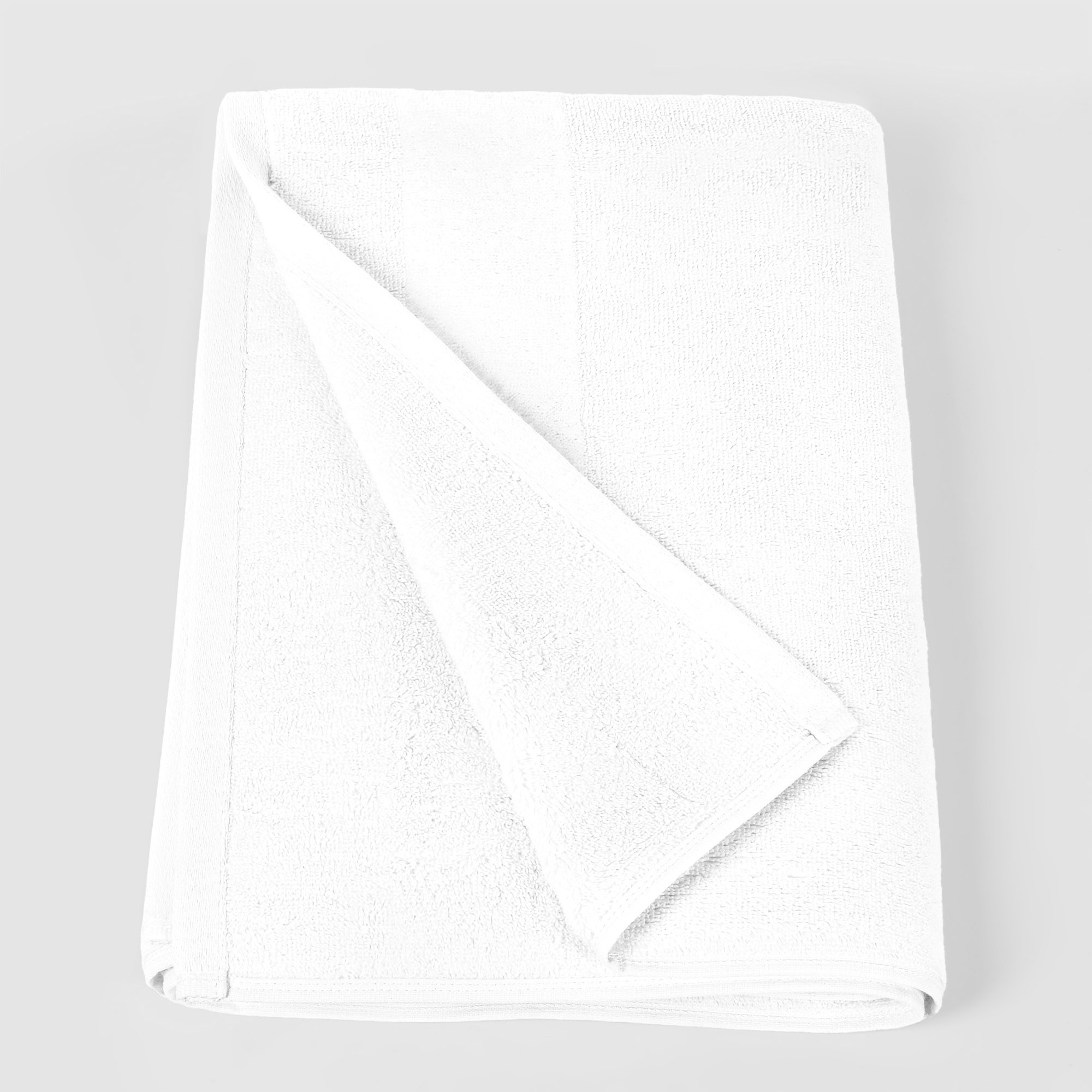 Полотенце Maisonette Fresh белое 76х152 см пляжное полотенце maisonette tinos белое с салатовым и синим 75х150 см