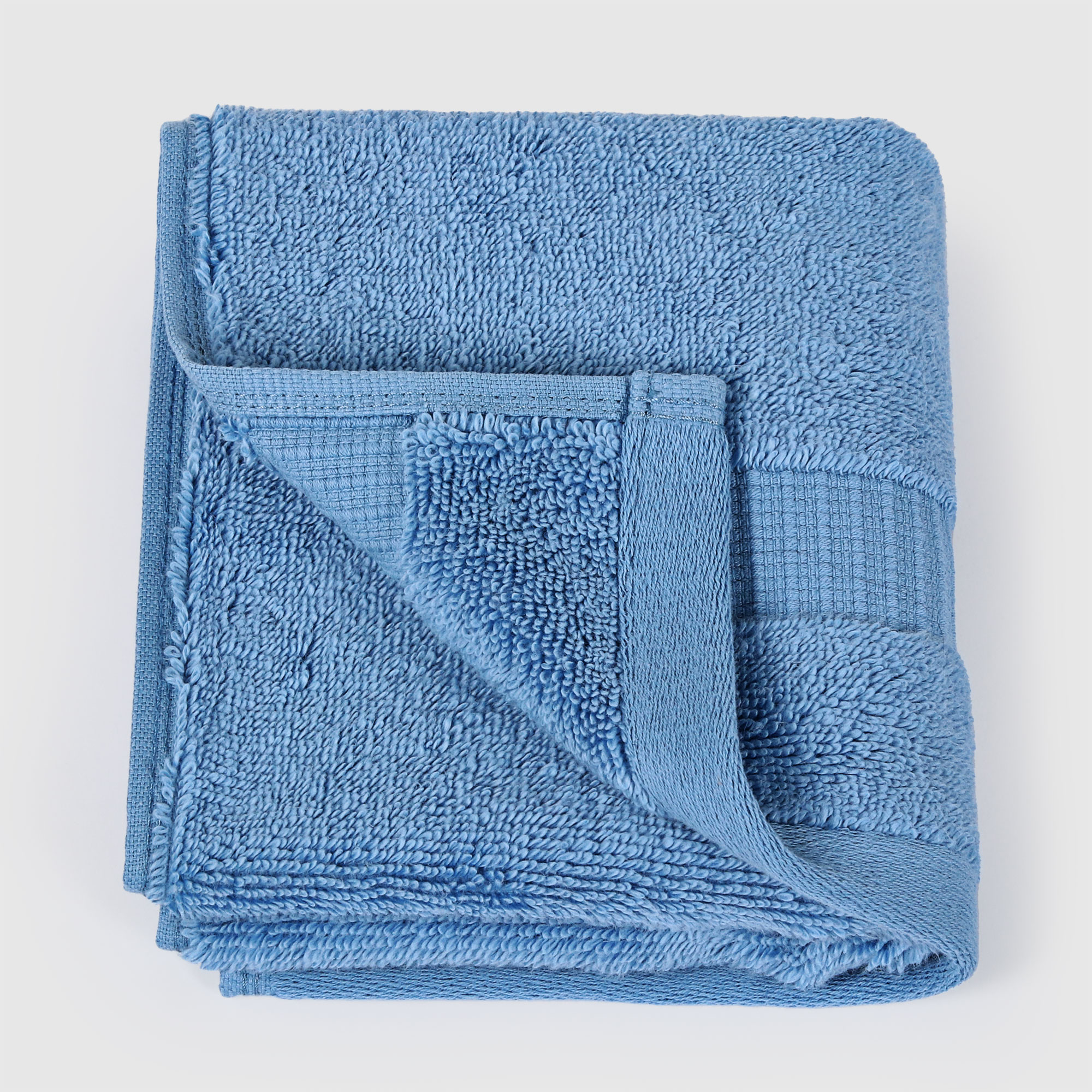 Полотенце Maisonette Ilda синее 30х50 см полотенце классик темно синий р 50х90