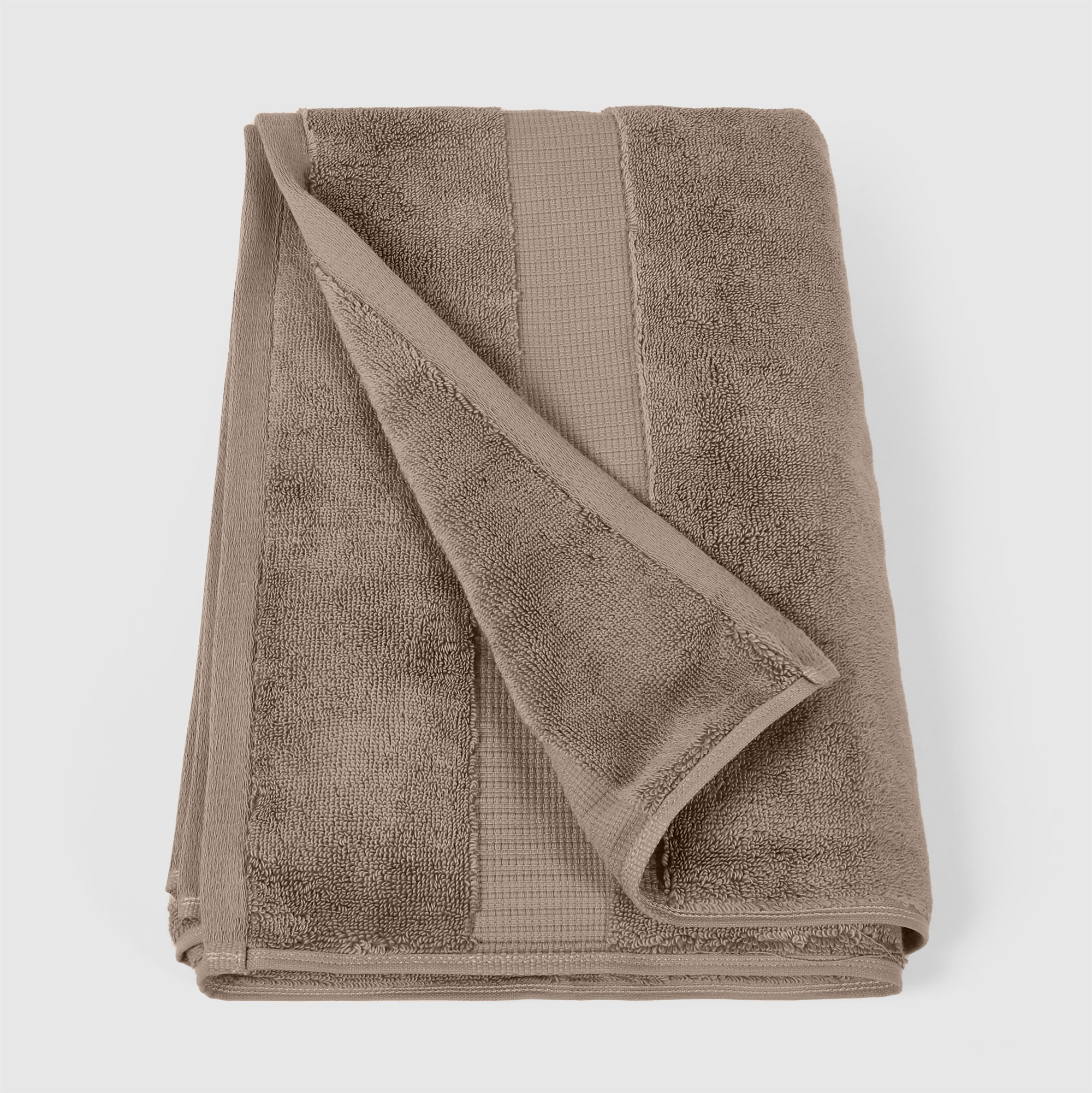 Полотенце Maisonette Ilda серо-коричневое 76х152 см полотенце прованс коричневый р 70х140