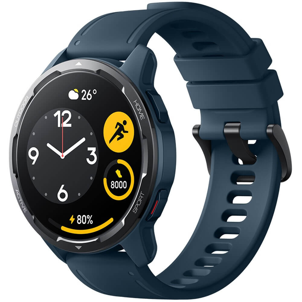 Смарт-часы Xiaomi Watch S1 Active GL синий умные часы xiaomi watch s1 gl 46мм черный bhr5559gl