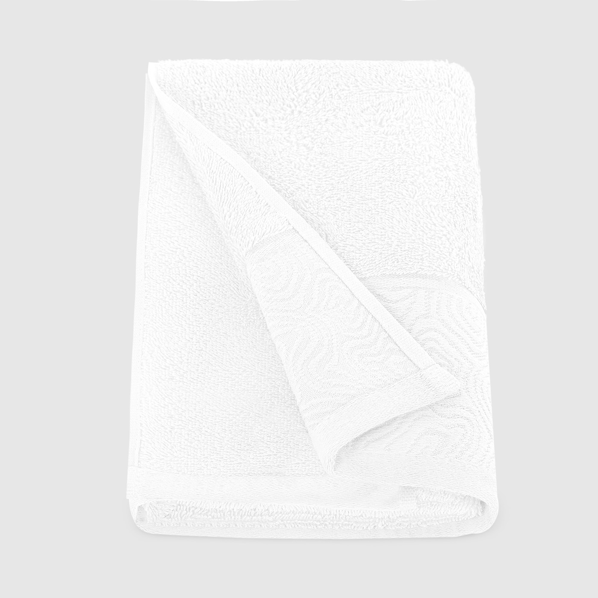 фото Полотенце банное asil fold белое 50x100 см