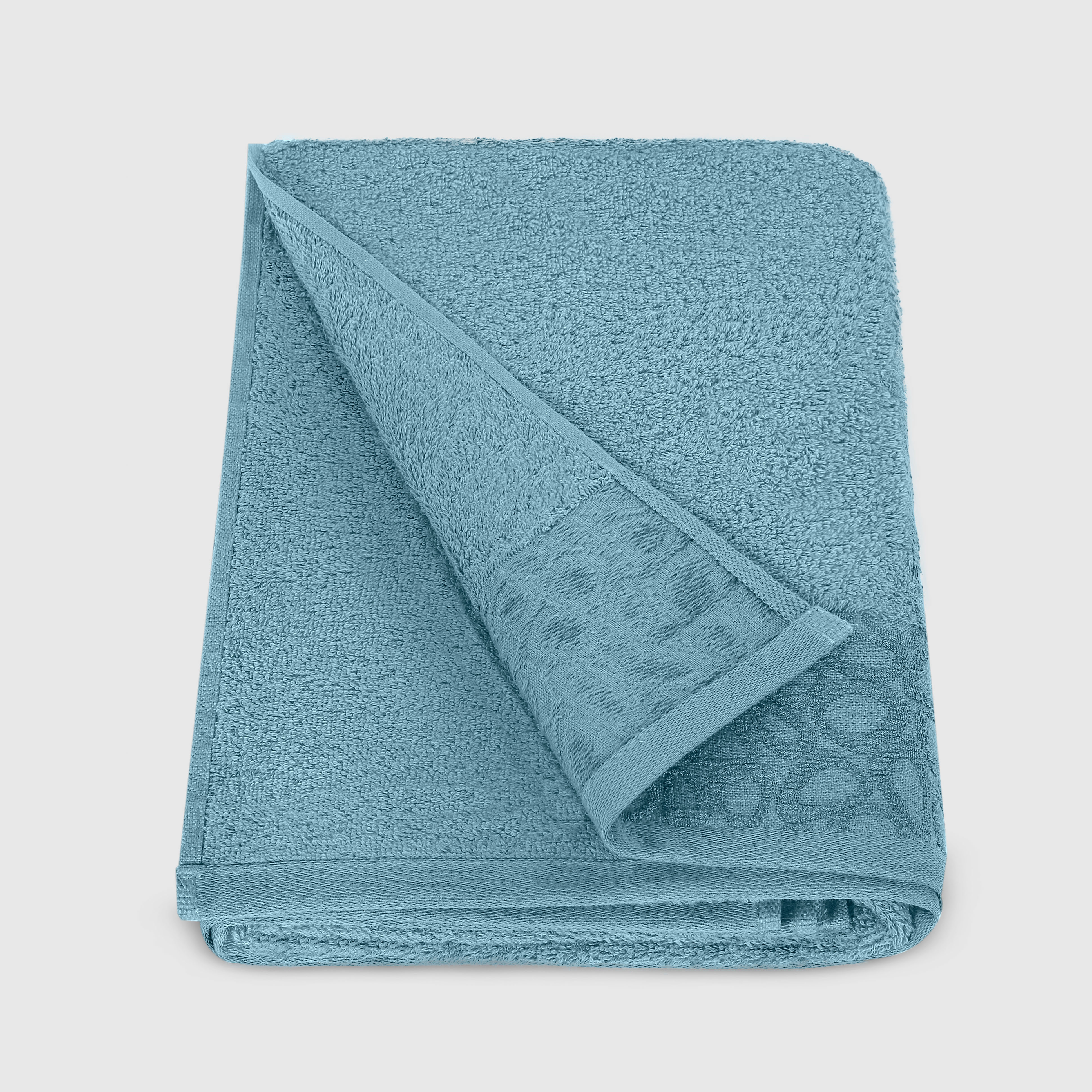 Полотенце банное Asil Doku темно-голубое 70x130 см penrose банное полотенце