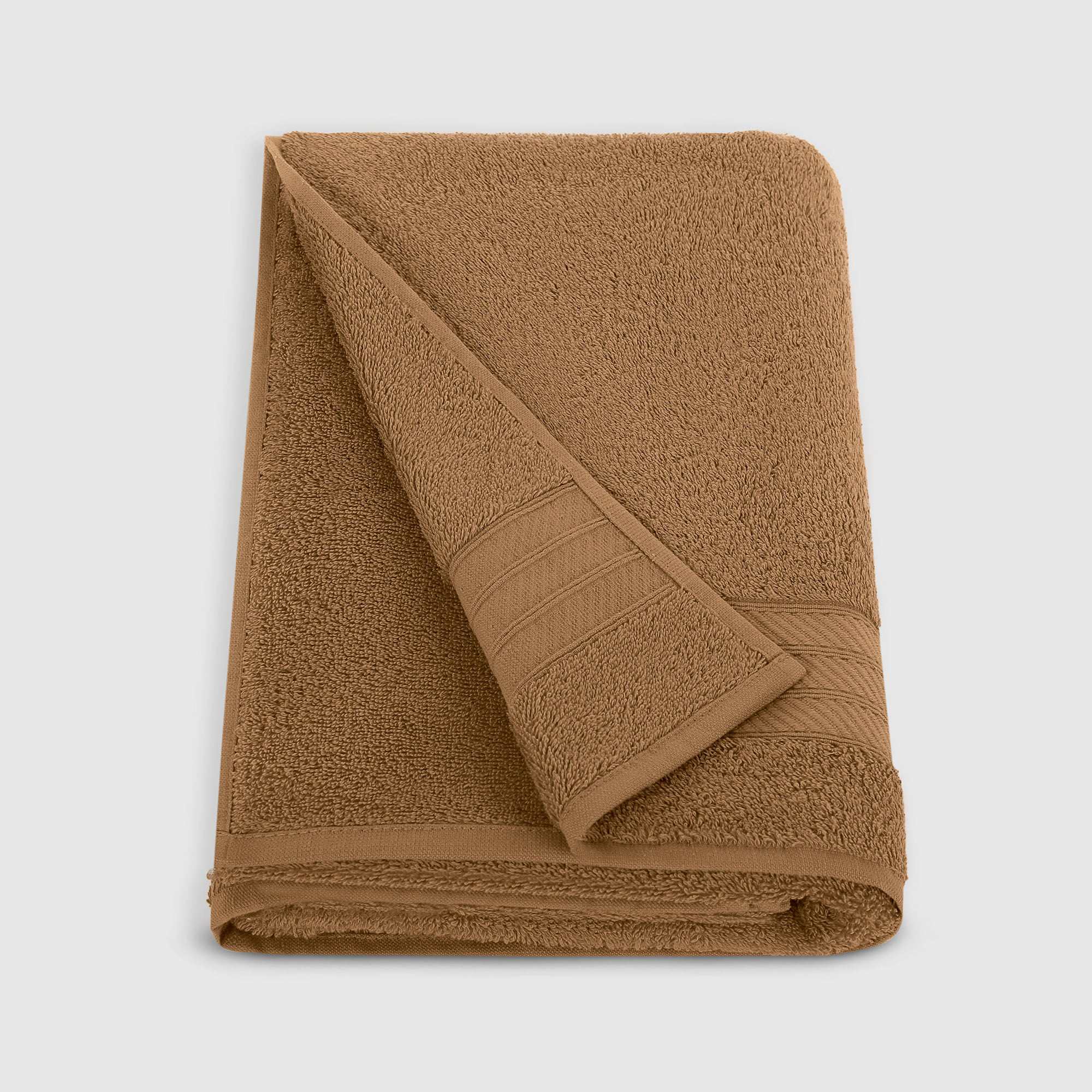 Полотенце банное Asil Poly светло-коричневый 50x90 см полотенце классик темно коричневый р 50х90