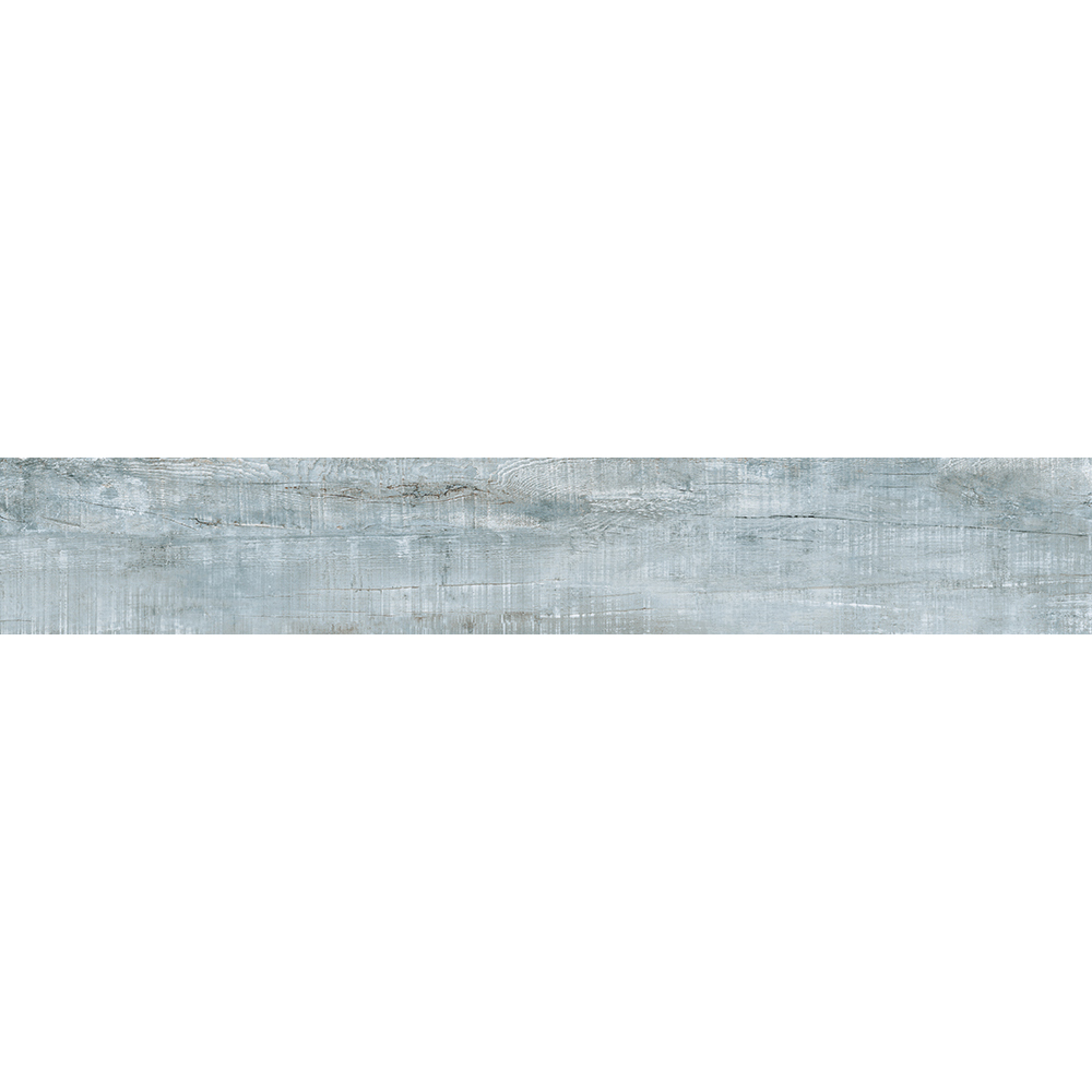 Декор Idalgo Wood Ego ID9023N062SR серо-голубой 19,5x120 см, цвет серый - фото 1