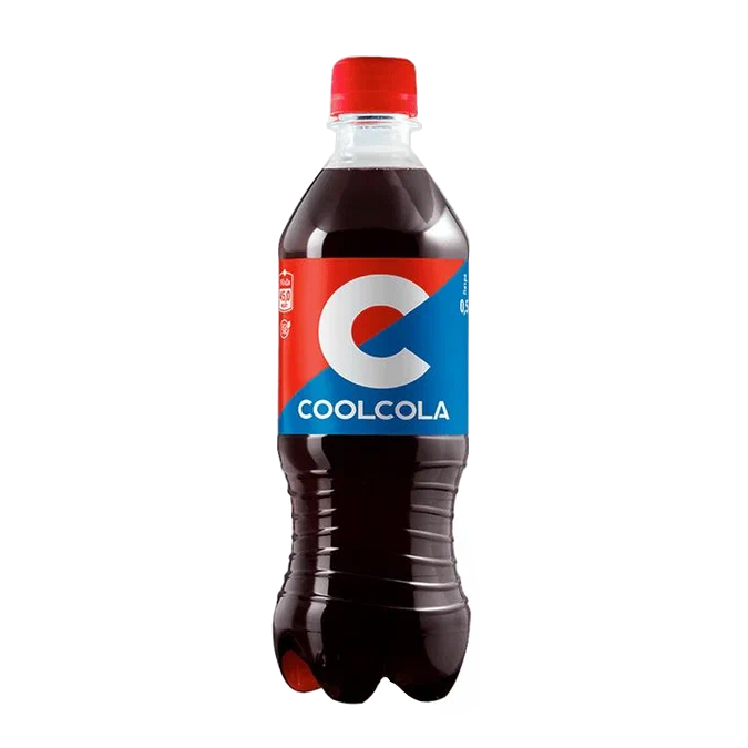 напиток очаково cool cola без сахара 0 33 л Напиток газированный Очаково Cool Cola безалкогольный сильногазированный, 0,5 л