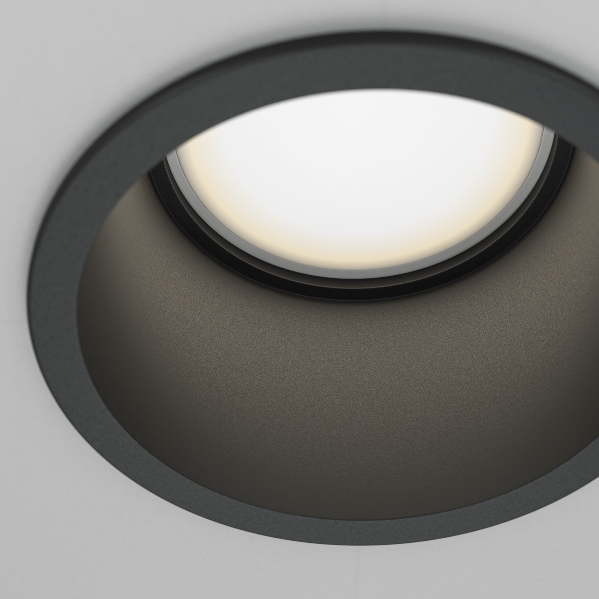 Светильник Maytoni встраиваемый DL049-01B, цвет черный - фото 2