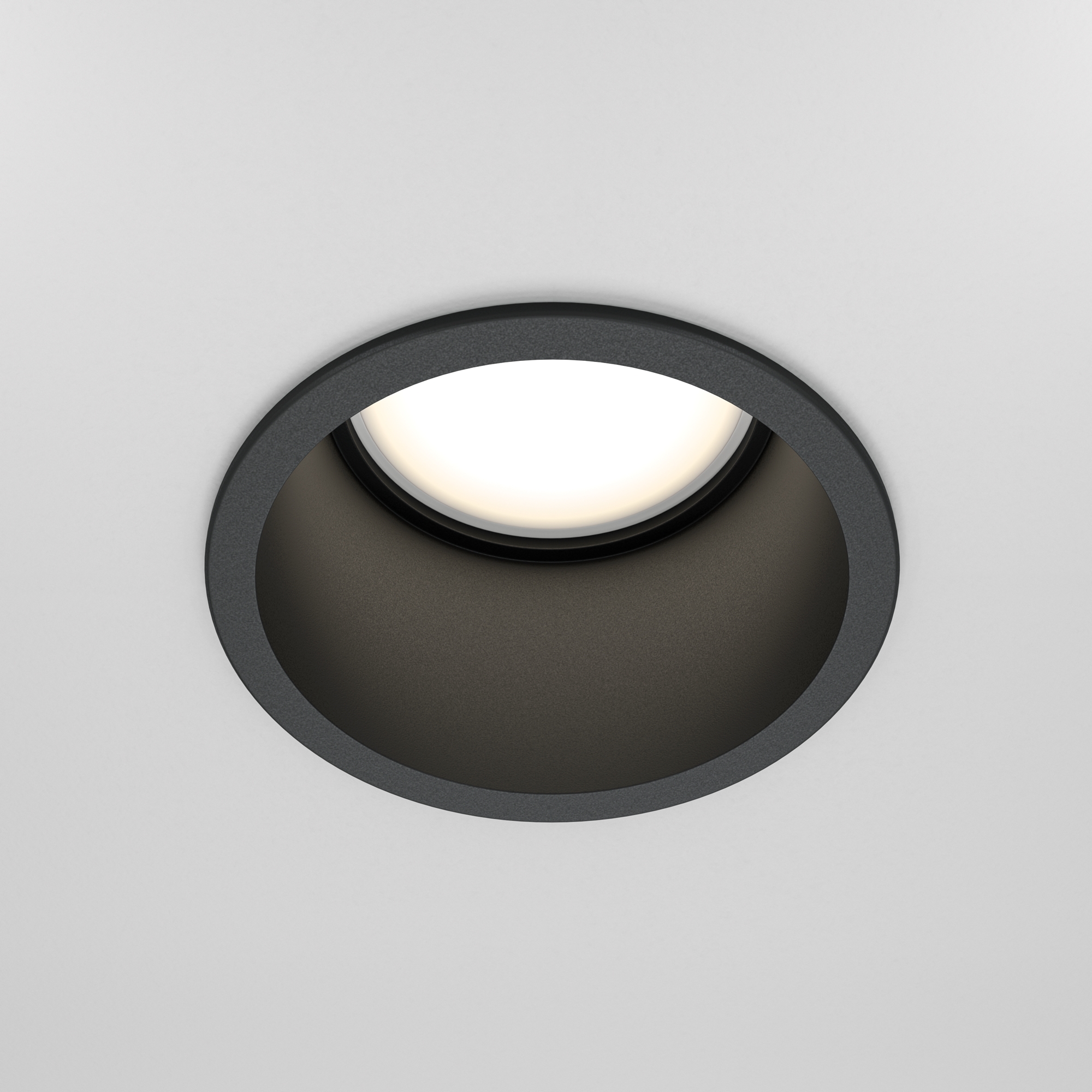 Светильник Maytoni встраиваемый DL049-01B, цвет черный - фото 3