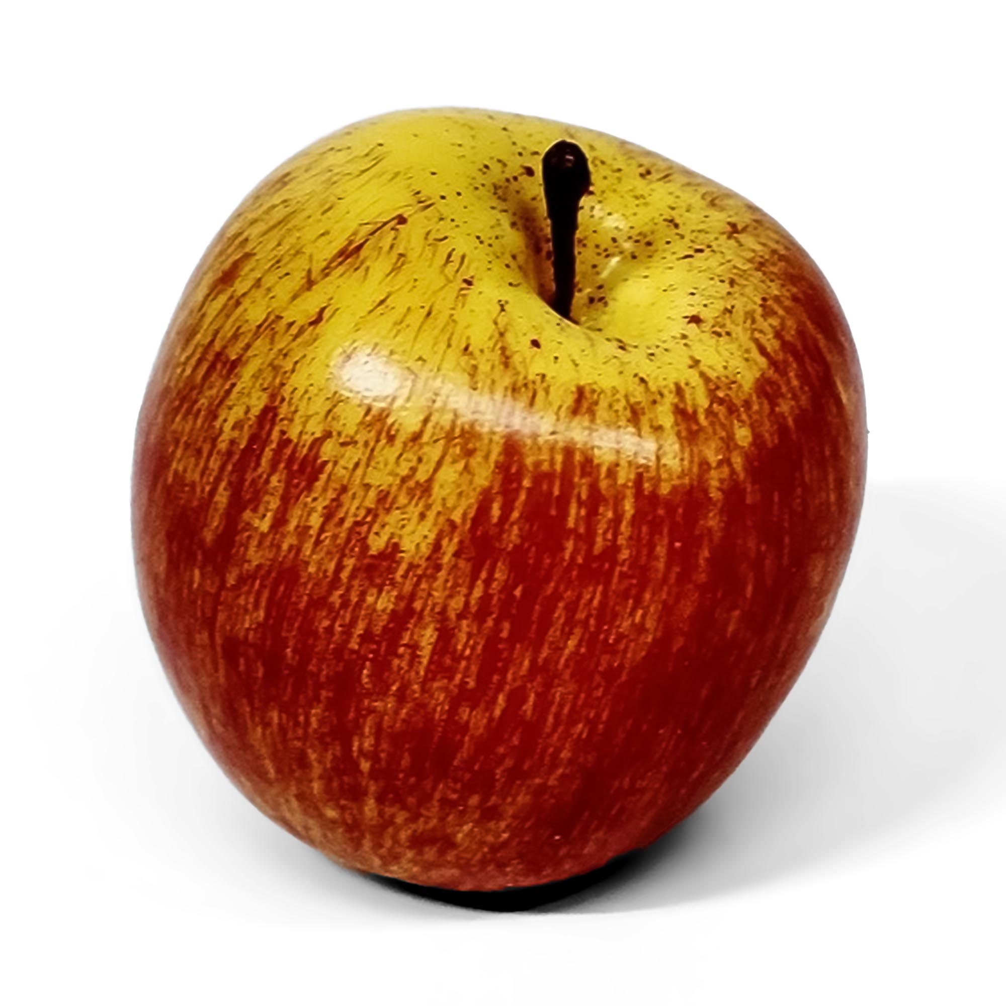 Яблоко искусственное Конэко-О красное 7,6х6,7 см магнитный планшет яблоко маленькое 142 отверстия красный