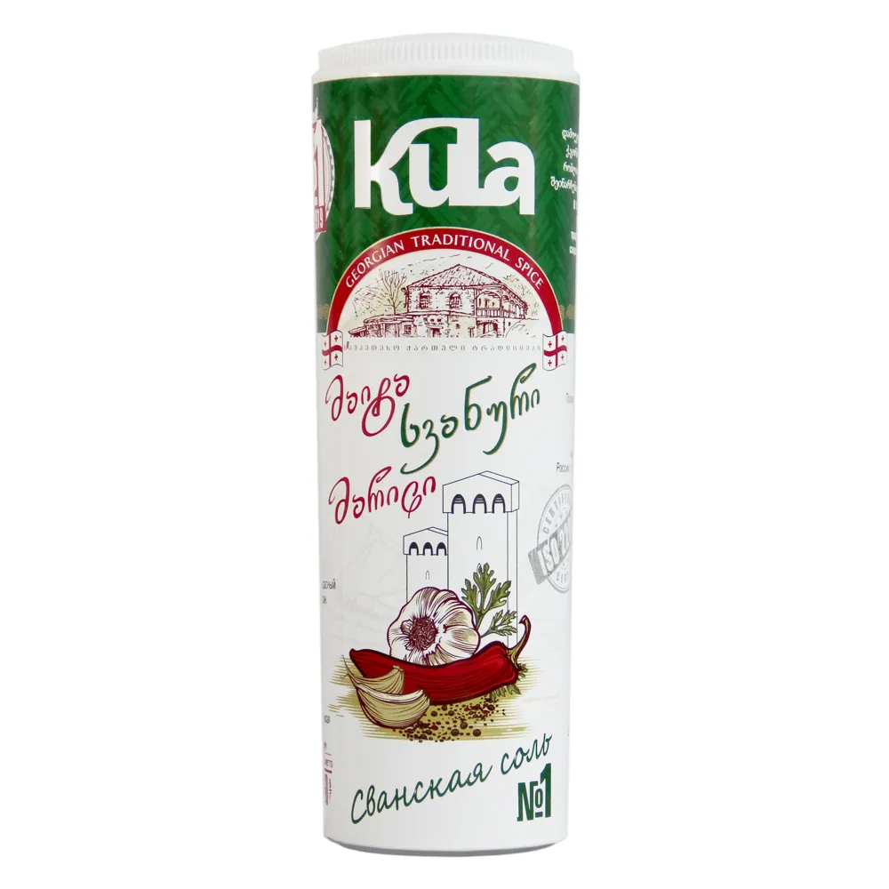 Приправа сухая Kula Сванская соль №1 160 г приправа для свинины dary natury ферма м2 40 гр
