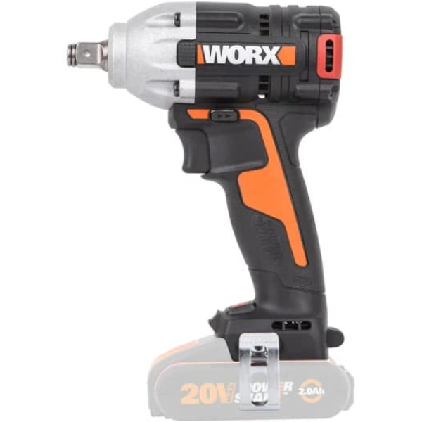 Гайковерт WORX WX272, цвет черный, размер 1/2