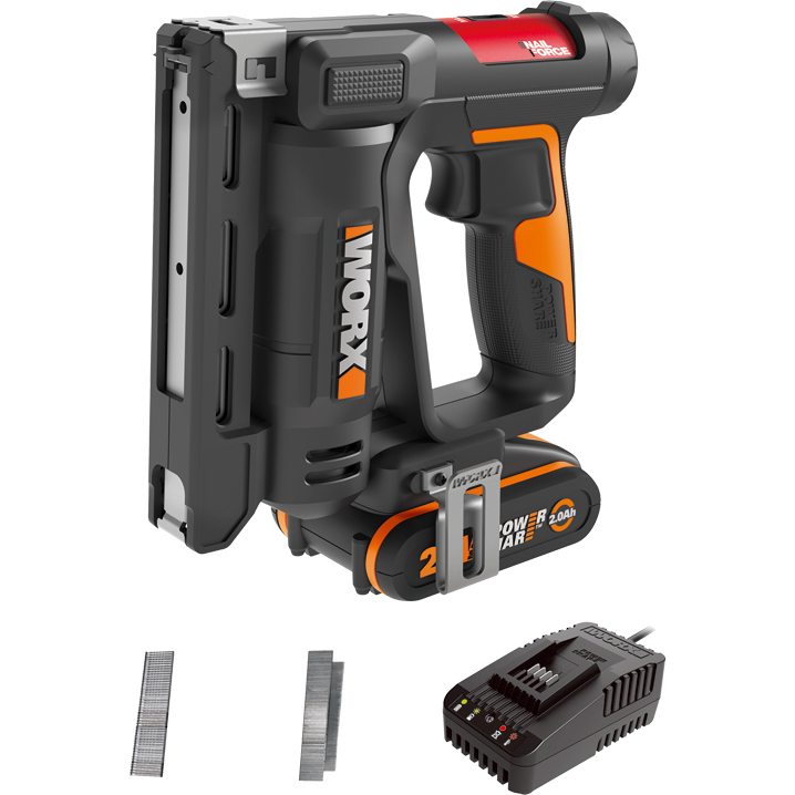 фото Степлер worx wx843 аккумуляторный