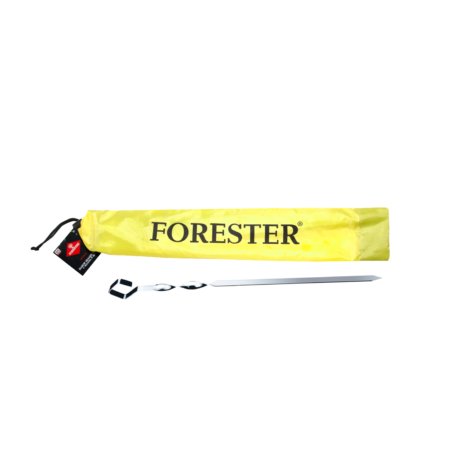 Набор шампуров Forester 45см 6 штук свисток фонарик с компасом forester mobile жёлтый с чёрным 10х3 3х2 8 см
