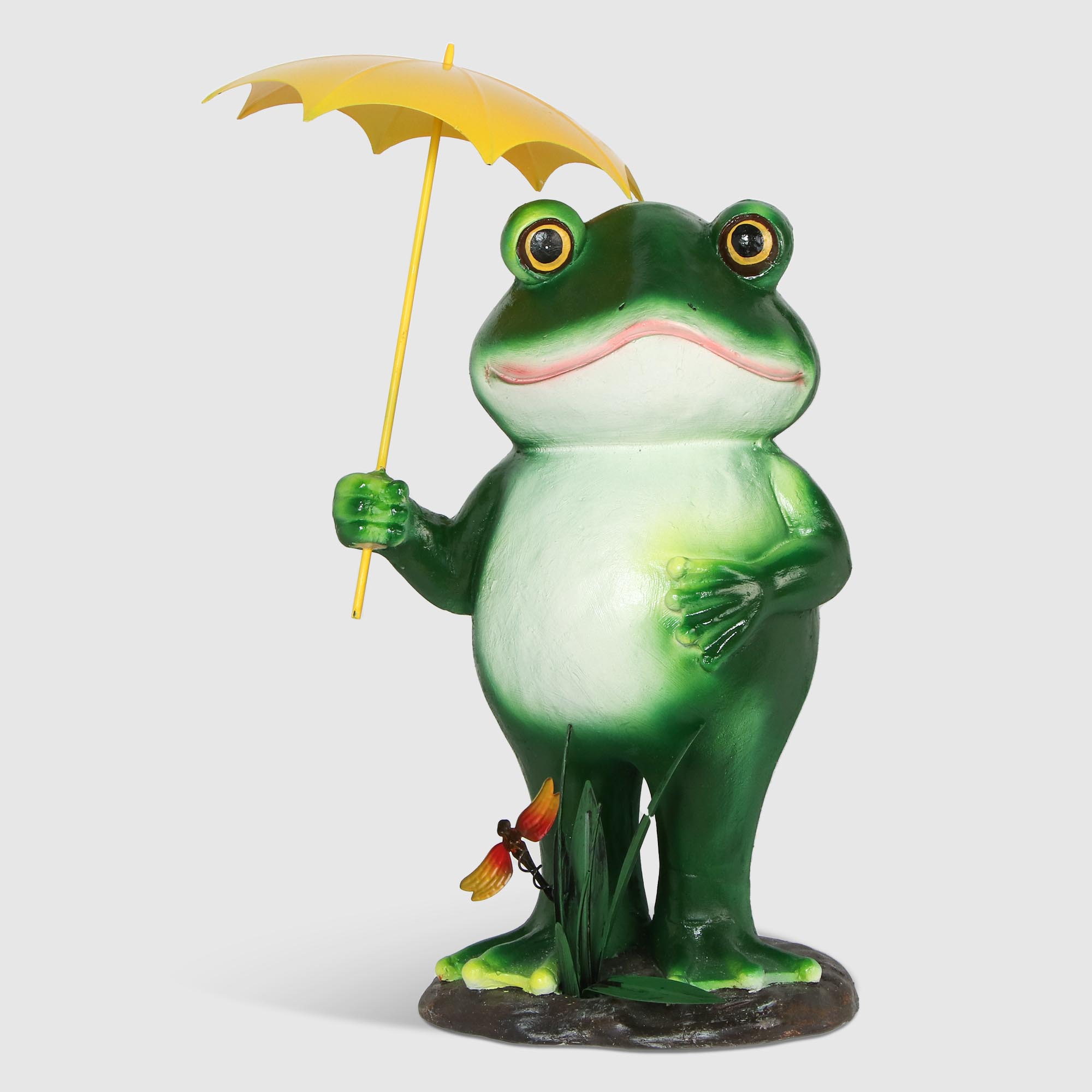 Фигура садовая Integrity Лягушка с зонтом 31х25х57,5 см intentional integrity